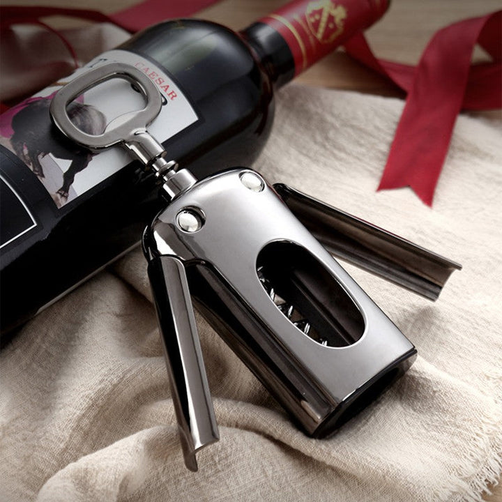 Lisslune | All-in-one Stainless Steel Winged Corkscrew, for Kitchen, Restaurant, Bars