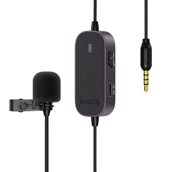 Lisslune | Omnidirectional Lavalier/Lapel Microphone, with Noice Cancellation Tech For Recording & Live