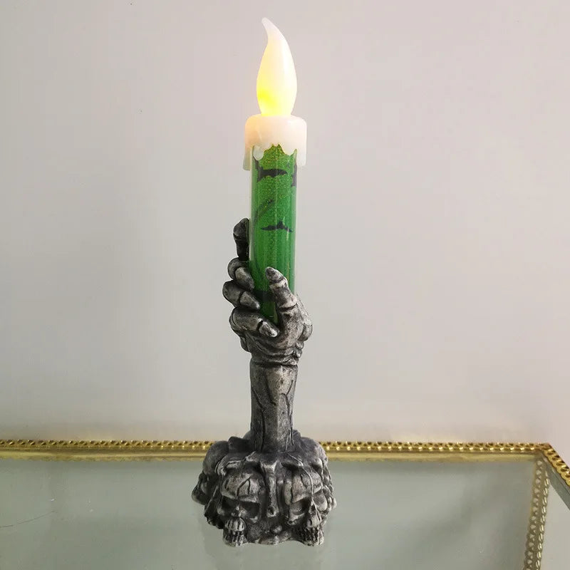 Lisslune | Skeleton Halloween Candle