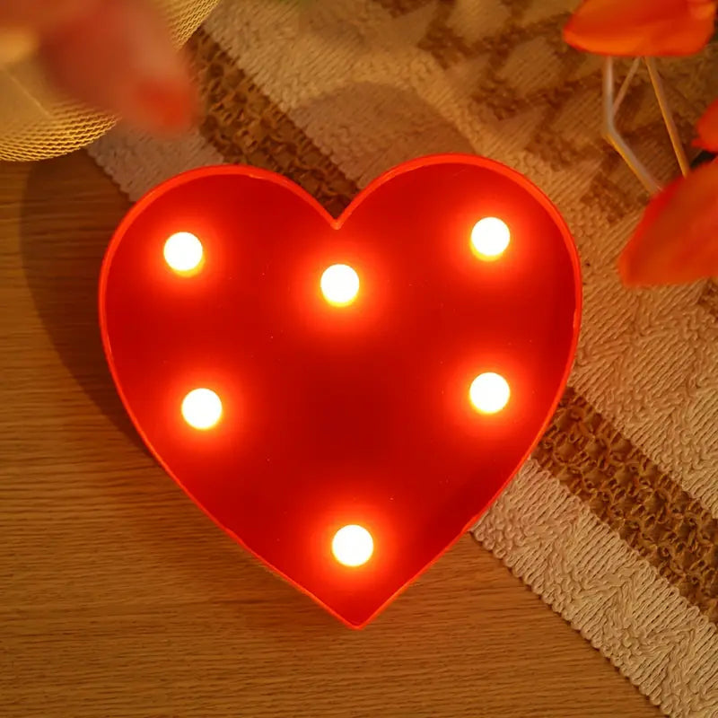Lisslune | LED letters, numbers, and symbols – luminous decoration with warm white light for parties and living spaces