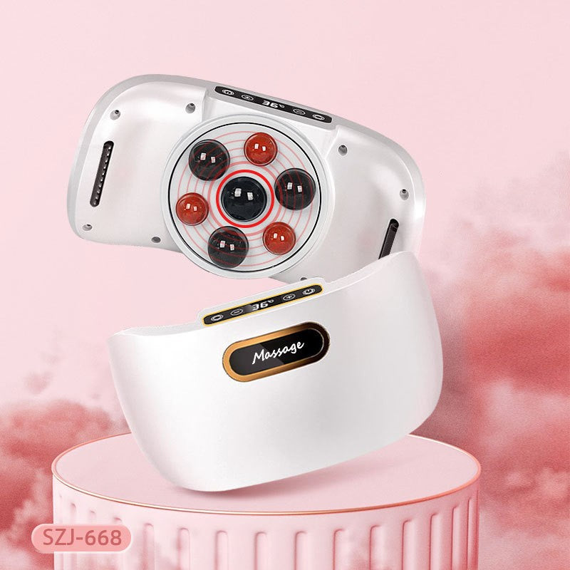 Lisslune | Wireless Rechargeable Abdominal Massage Device | Lighting and Activation