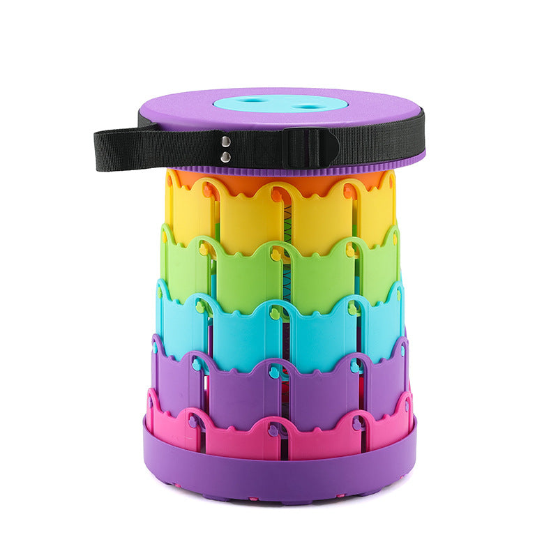 Lisslune | Improved retractable folding stool