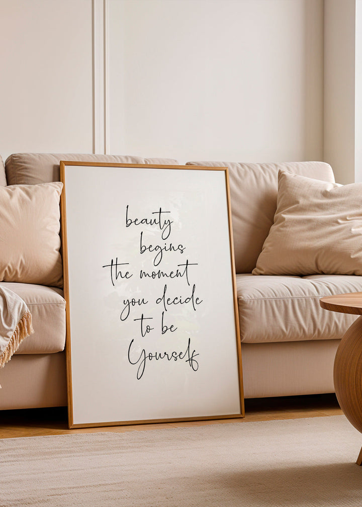 Lisslune | Beauty begins the moment you decide to be yourself.