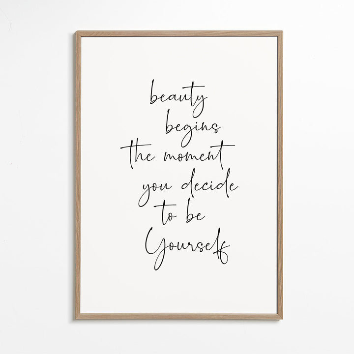 Lisslune | Beauty begins the moment you decide to be yourself.