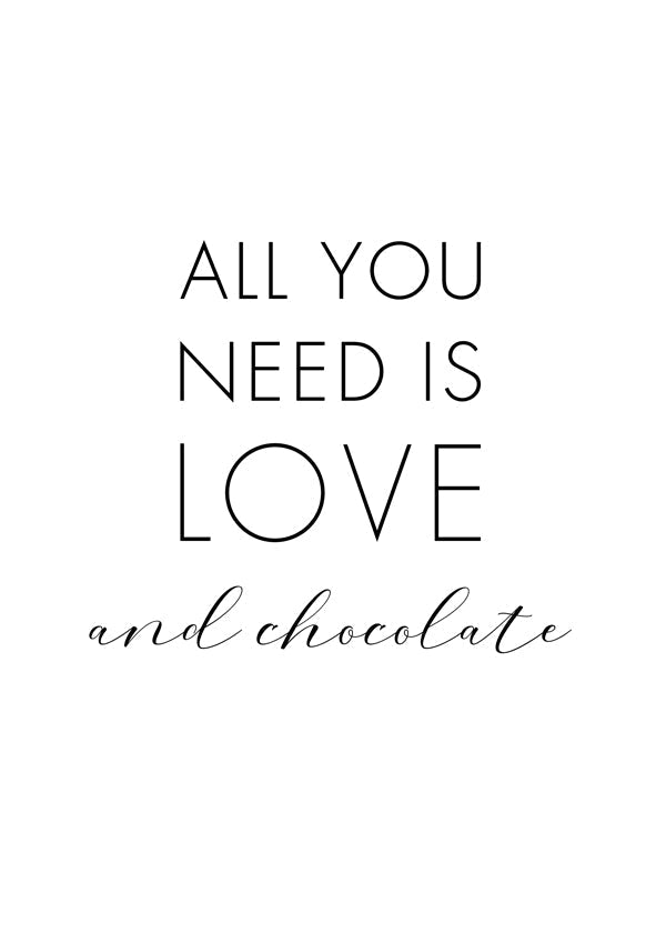 Lisslune | All you need is love and chocolate