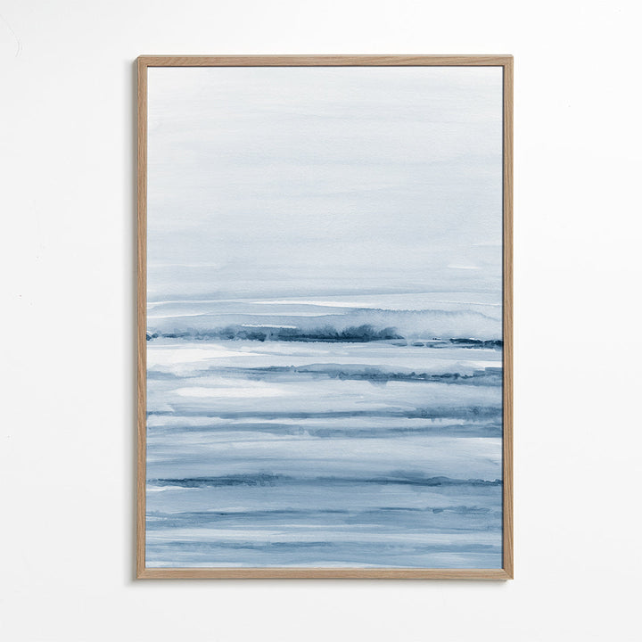 Lisslune | Watercolor Landscape N 45 Indigo Blue
