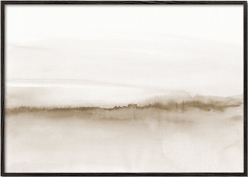 Lisslune | Watercolor Landscape N 47 Beige shades