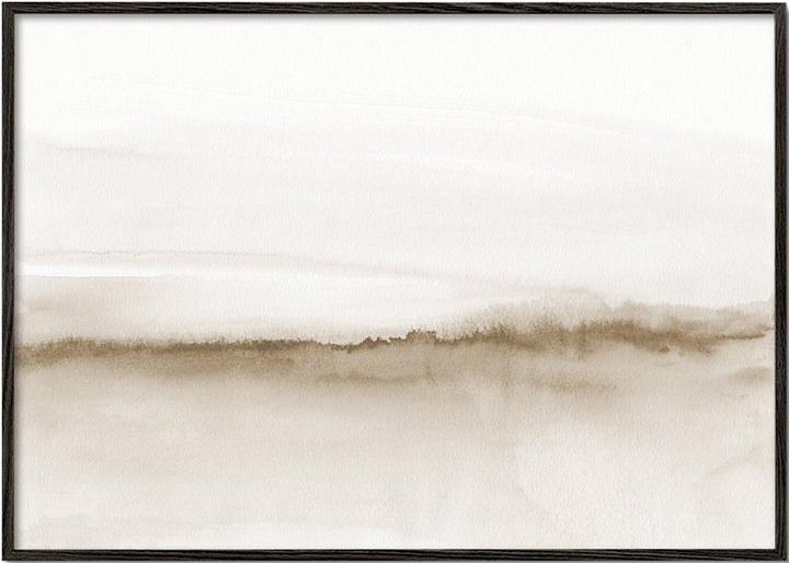 Lisslune | Watercolor Landscape N 47 Beige shades