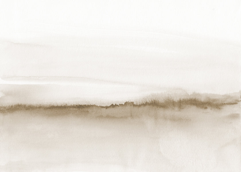 Lisslune | Watercolor Landscape N 47 Beige shades