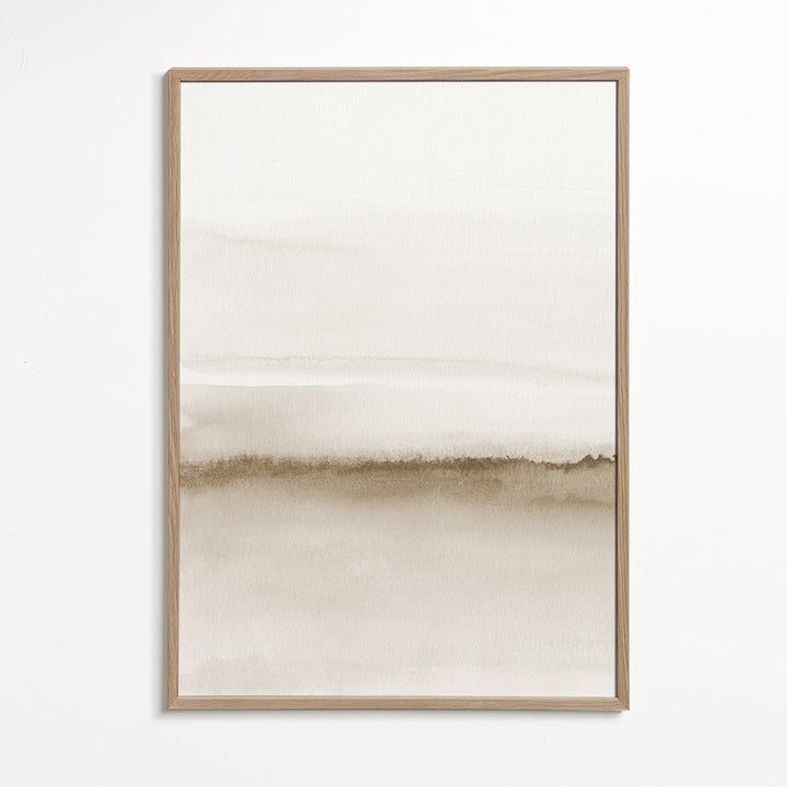 Lisslune | Watercolor Landscape N 47 Beige Shades 1/2