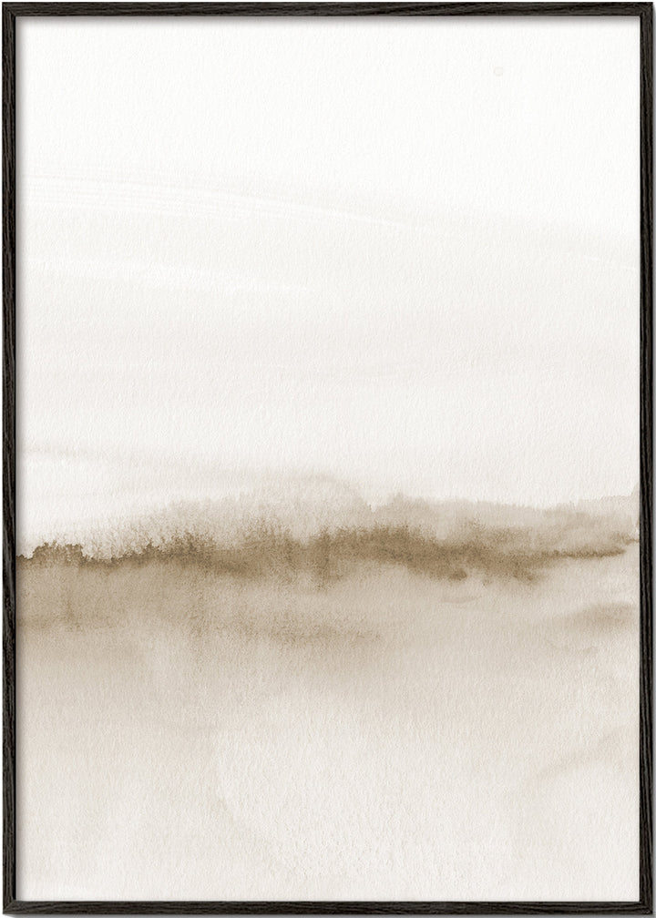 Lisslune | Watercolor landscape N 47 Beige tones 2/2