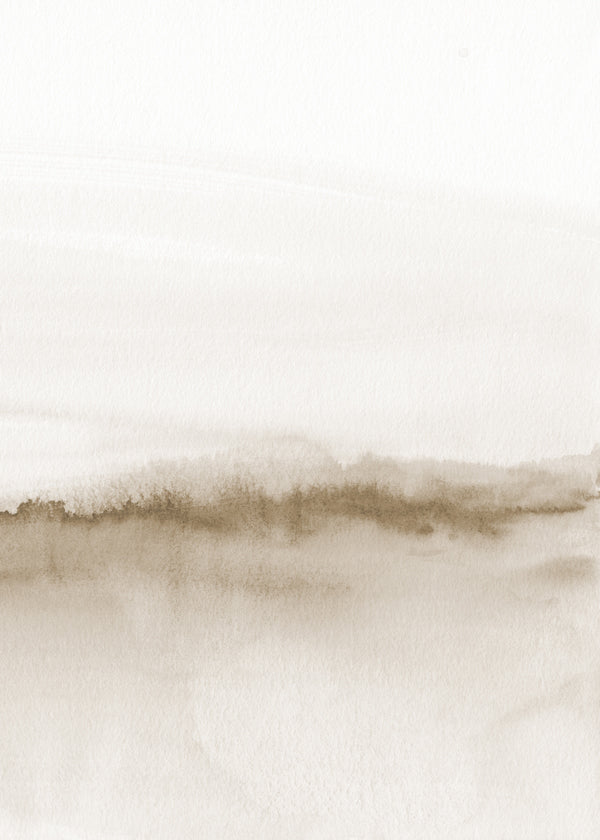 Lisslune | Watercolor landscape N 47 Beige tones 2/2