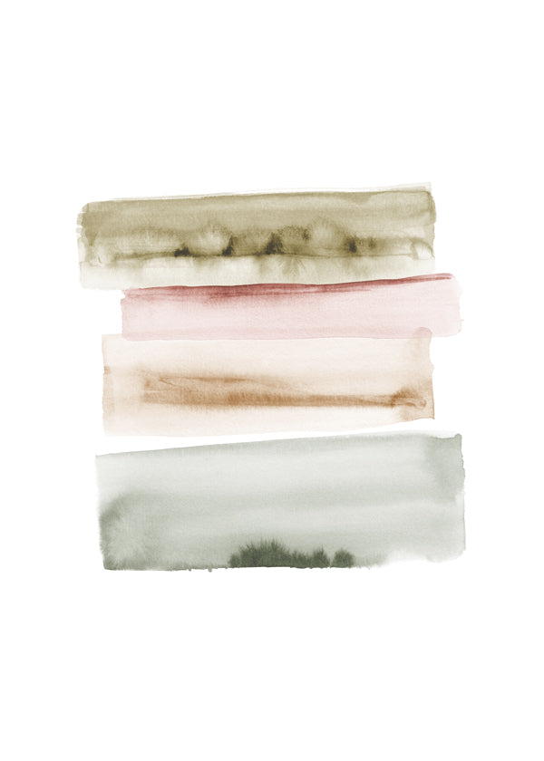 Lisslune | Watercolor brush pattern 2