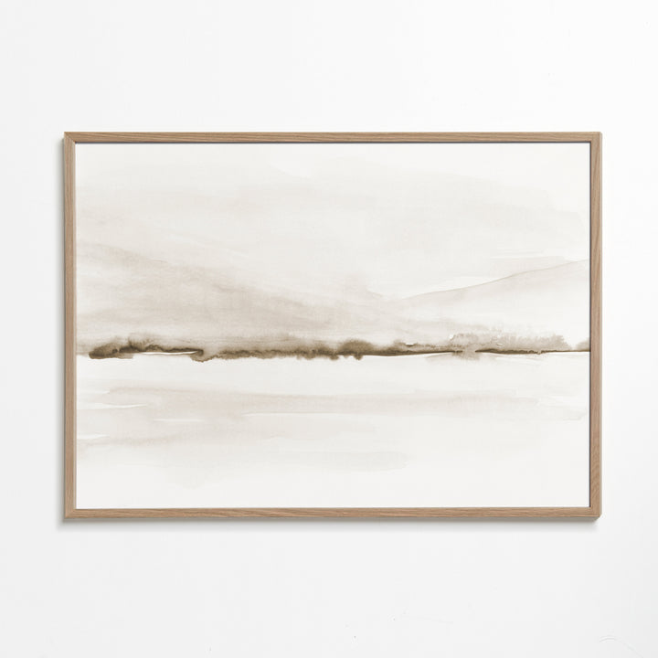 Lisslune | Watercolor Landscape N 48 Sepia