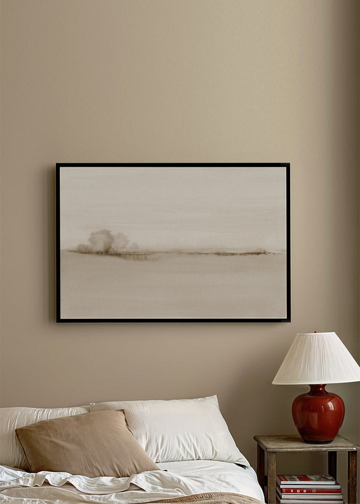 Lisslune | Watercolor Landscape N 50 Sepia