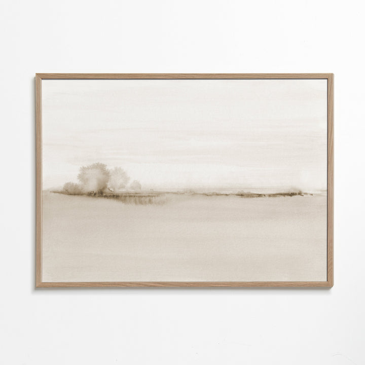 Lisslune | Watercolor Landscape N 50 Sepia