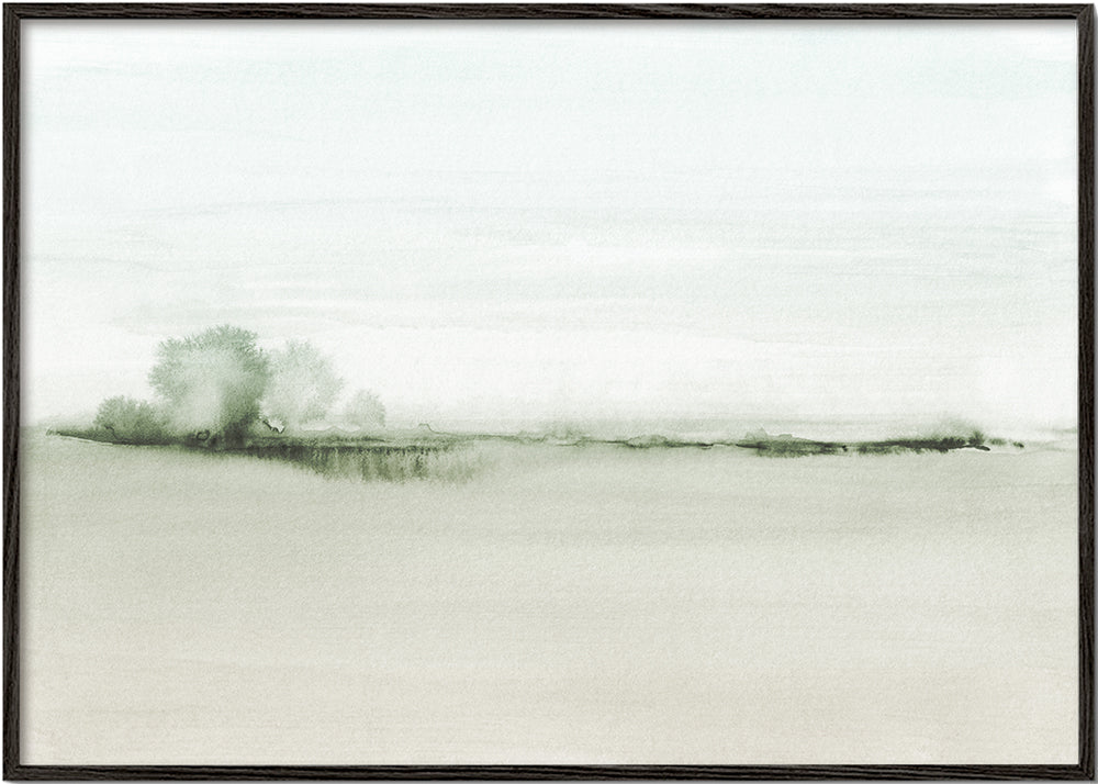 Lisslune | Watercolor Landscape N 50 Green