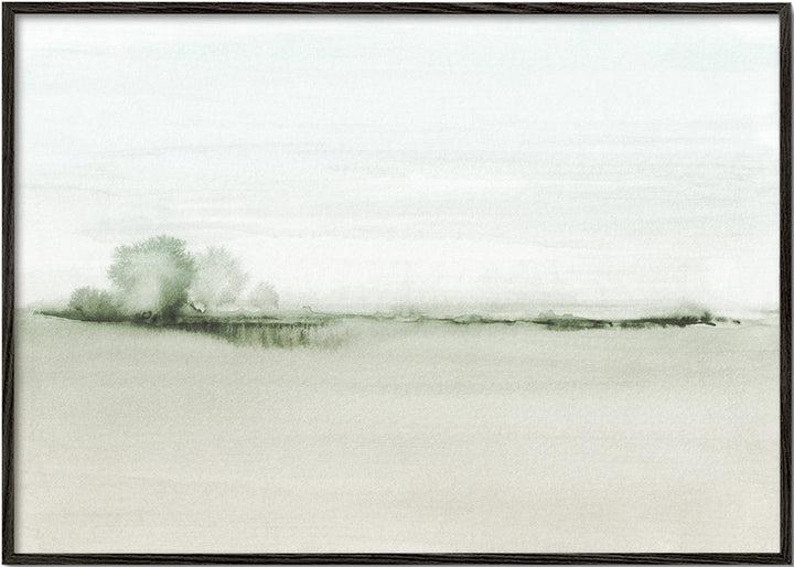 Lisslune | Watercolor Landscape N 50 Green