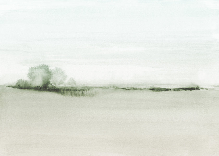 Lisslune | Watercolor Landscape N 50 Green