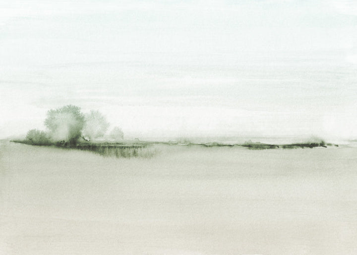 Lisslune | Watercolor Landscape N 50 Green