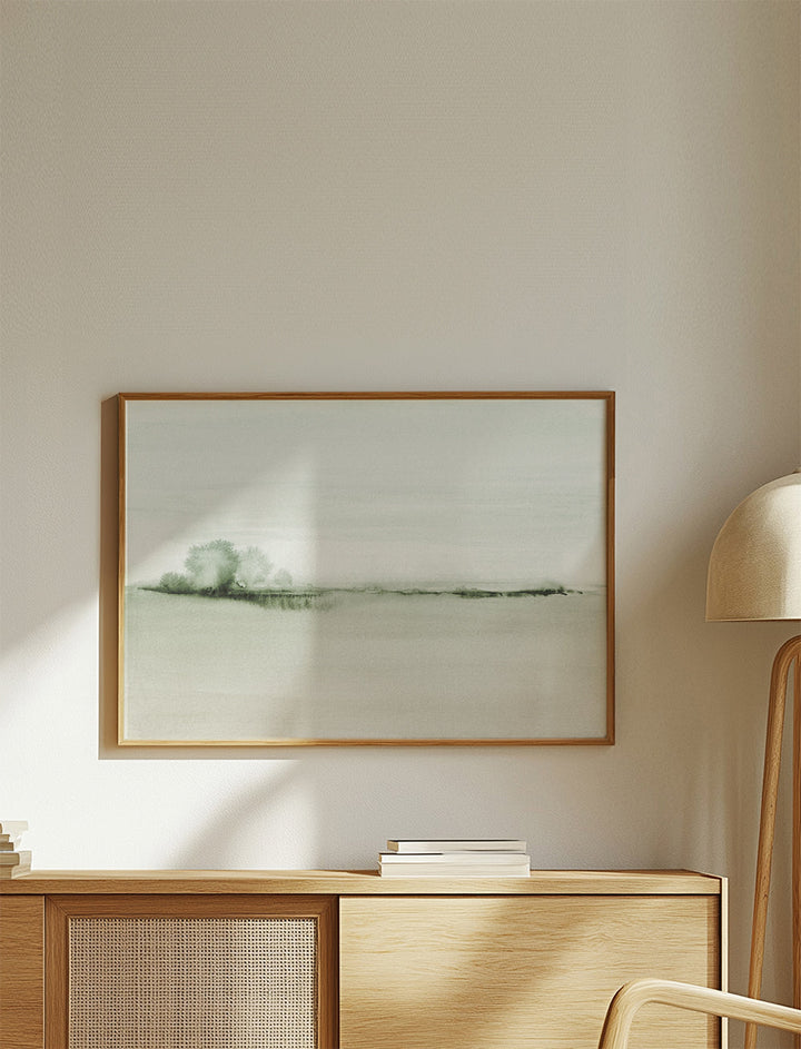 Lisslune | Watercolor Landscape N 50 Green
