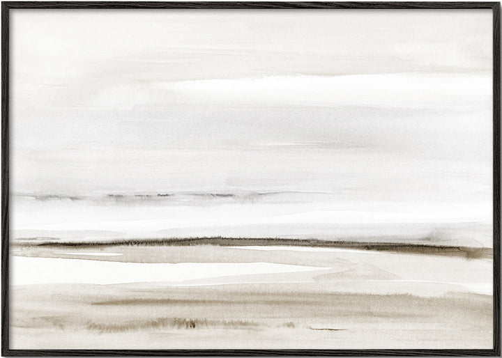 Lisslune | Watercolor beach in neutral colors