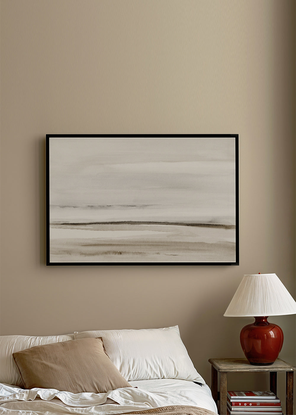 Lisslune | Watercolor beach in neutral colors