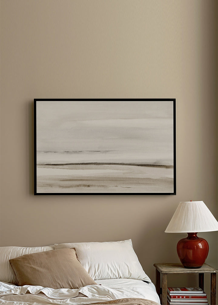 Lisslune | Watercolor beach in neutral colors