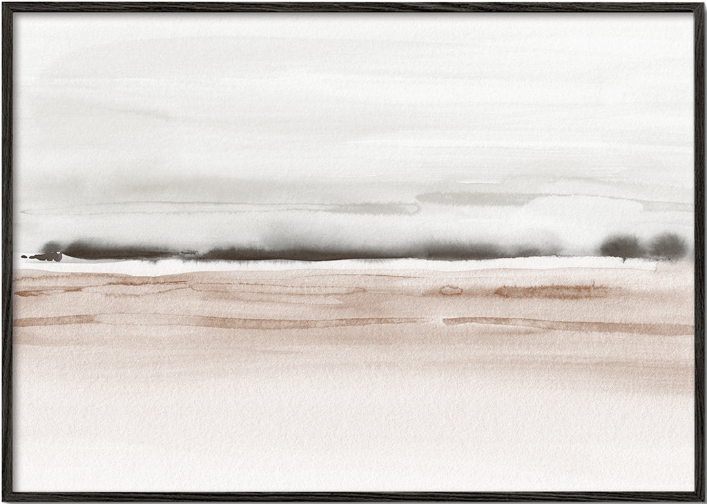 Lisslune | Watercolor - sea in earth colors
