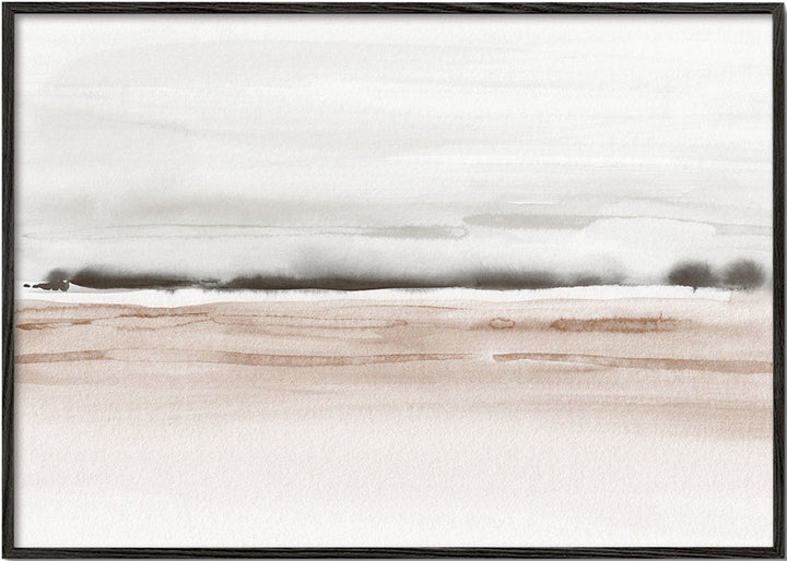 Lisslune | Watercolor - sea in earth colors