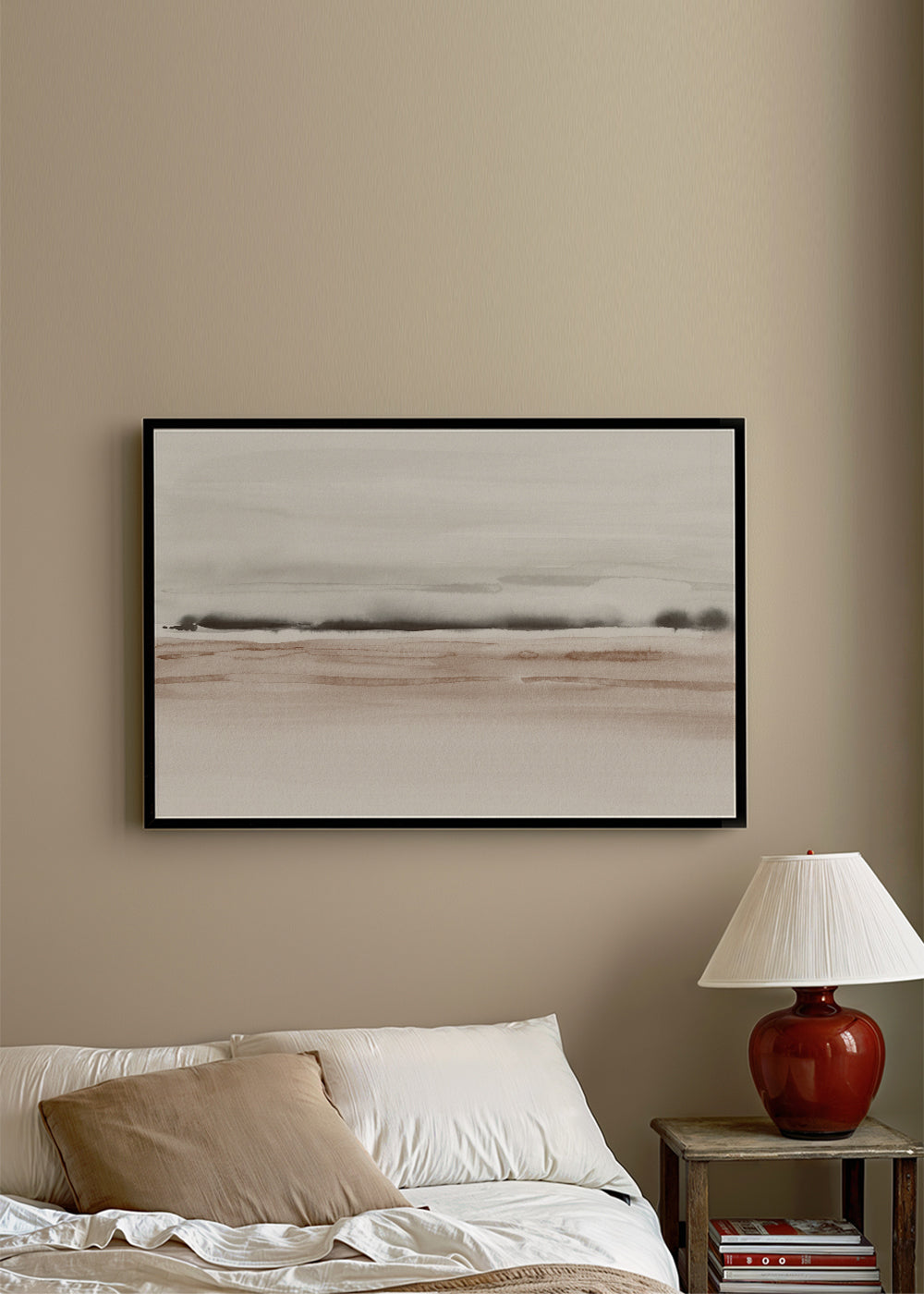 Lisslune | Watercolor - sea in earth colors