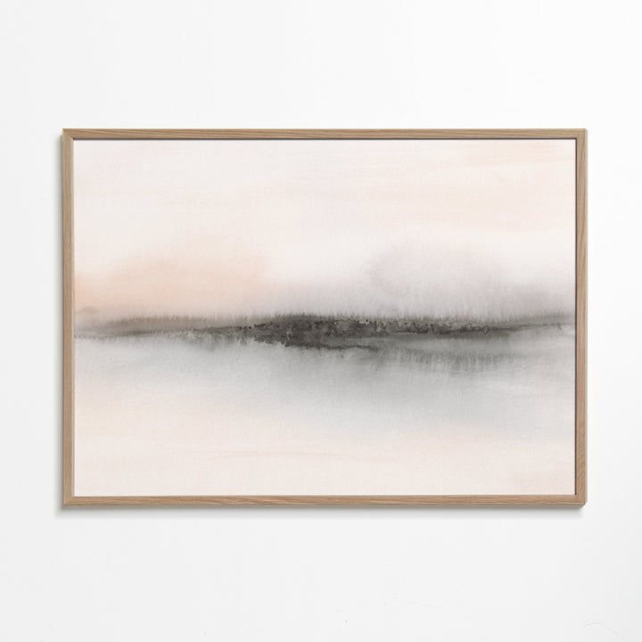 Lisslune | Abstract minimalist landscape in soft tones