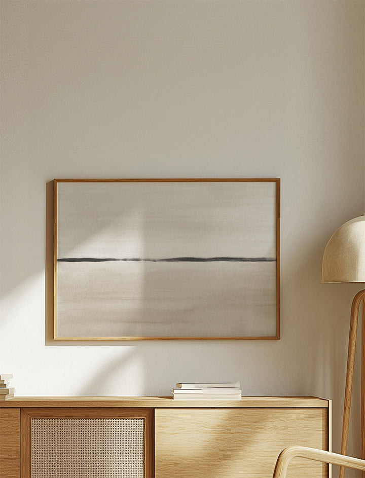 Lisslune | Minimalist horizon in beige shades
