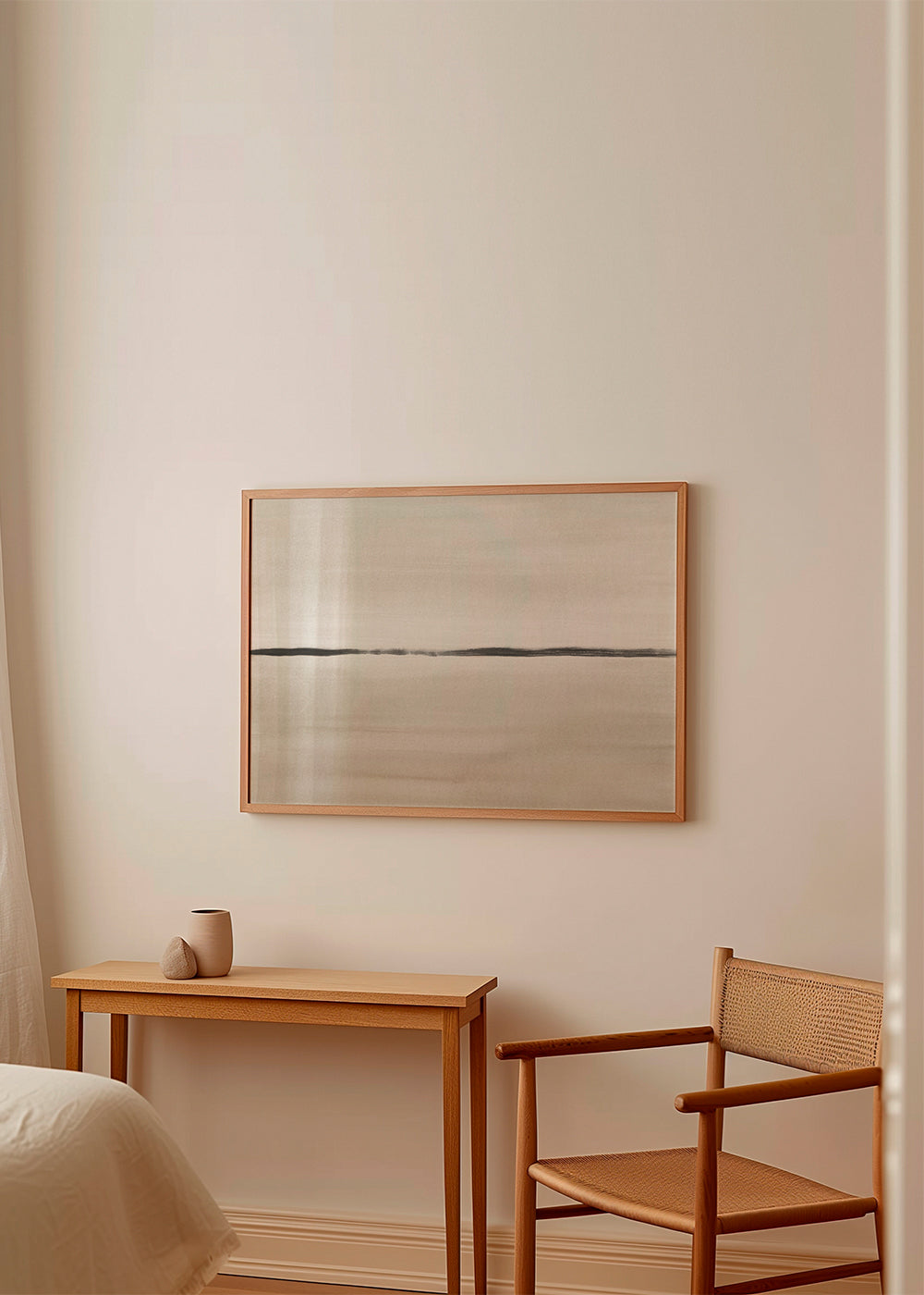 Lisslune | Minimalist horizon in beige shades