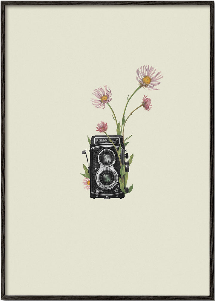 Lisslune | Floral Rolleiflex camera