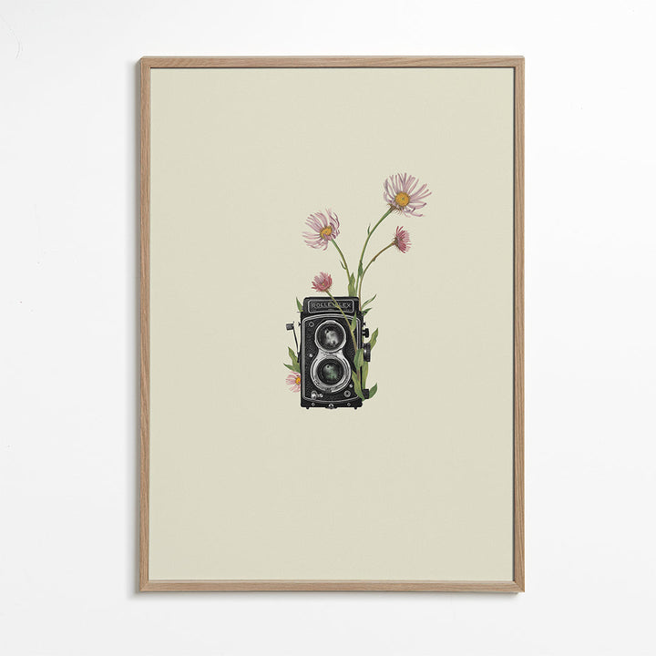 Lisslune | Floral Rolleiflex camera