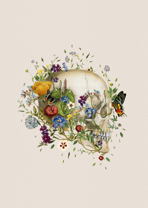 Lisslune | Flower Skull