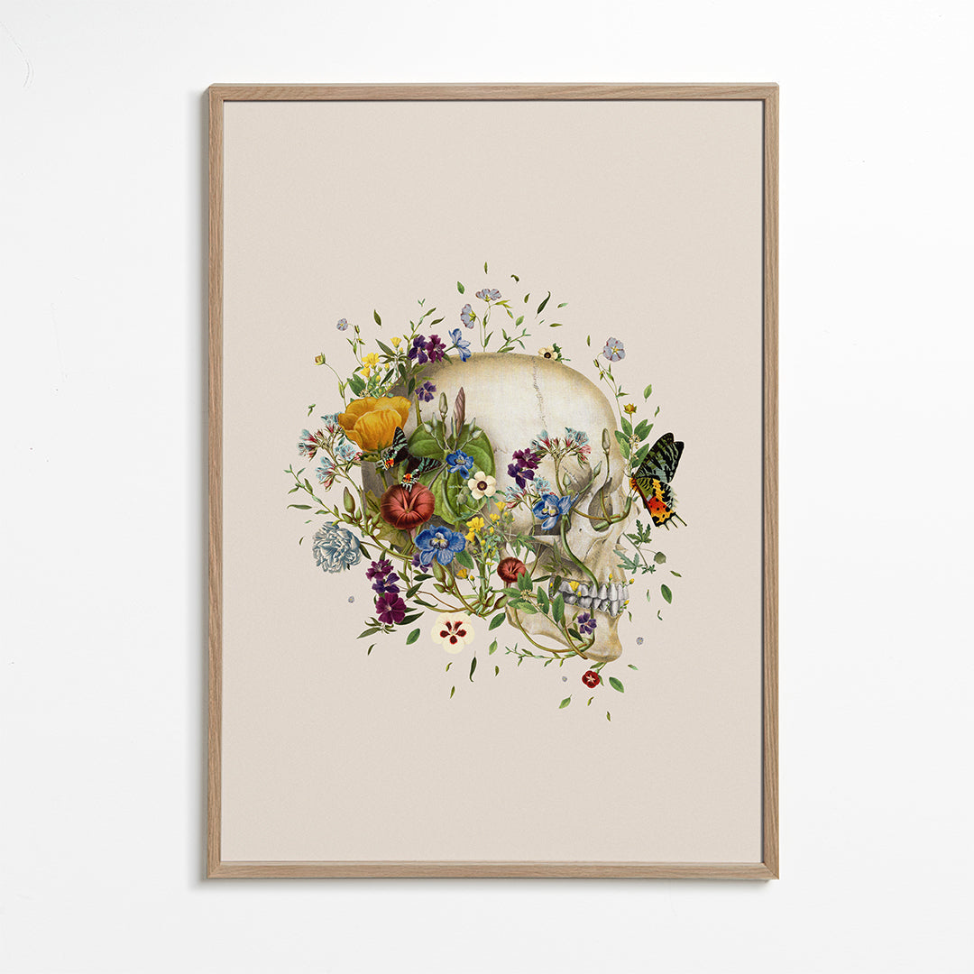 Lisslune | Flower Skull
