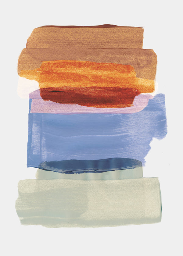 Lisslune | Abstract brush strokes 49