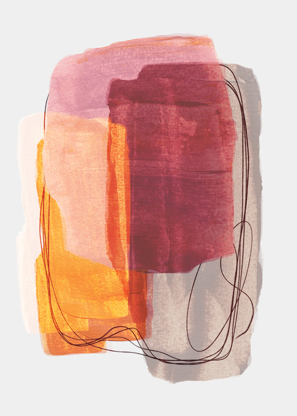 Lisslune | Abstract Brush Strokes 51