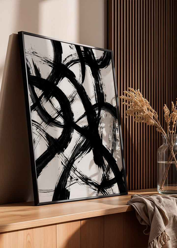 Lisslune | Abstract Brush Strokes 98X