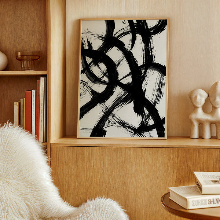 Lisslune | Abstract Brush Strokes 98X