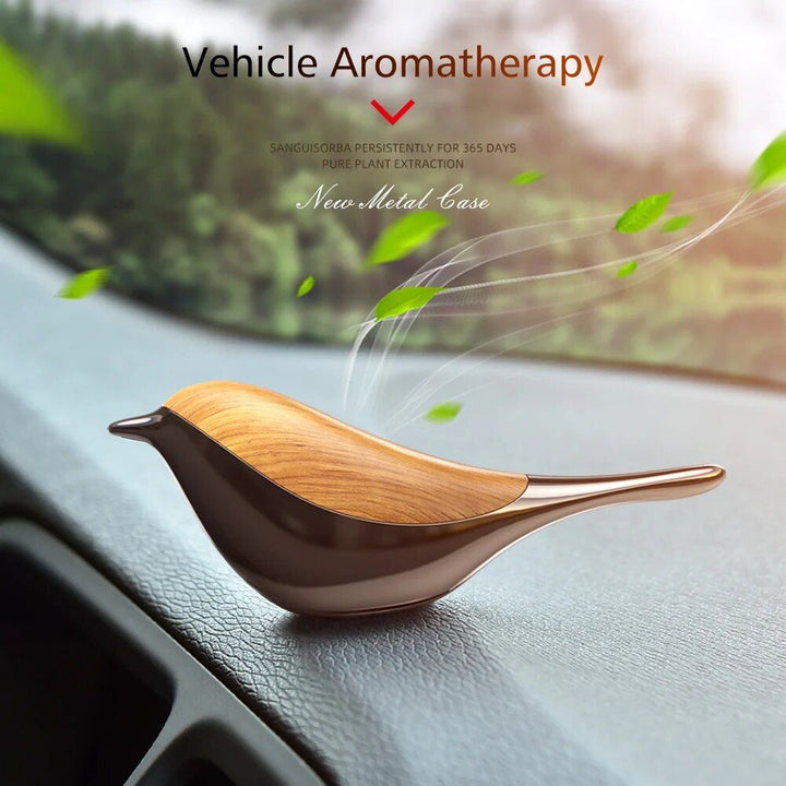 Lisslune | Lucky Bird Aromatherapy Car Air Purifier Diffuser - Solid Long-lasting Perfume for Car Interior