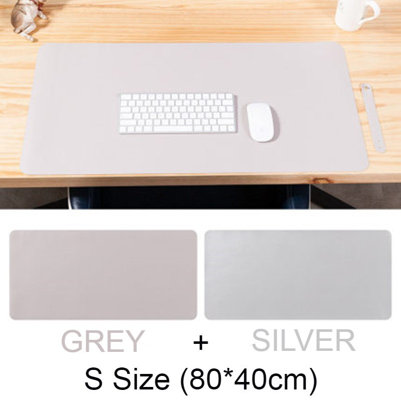 Lisslune | Double-sided Large Waterproof PU Leather Desk Mat, for Office and Home