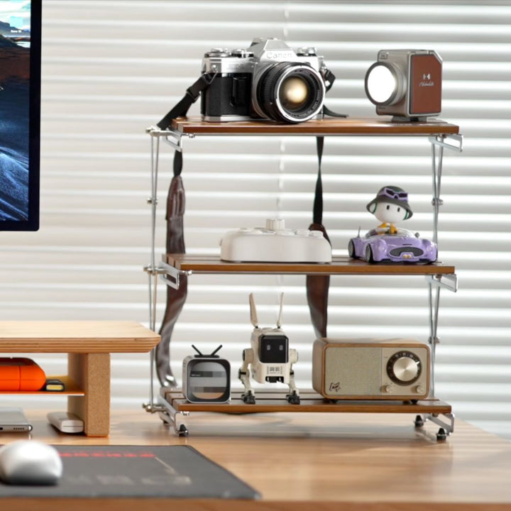 Lisslune | Super Wood Desk Shelf
