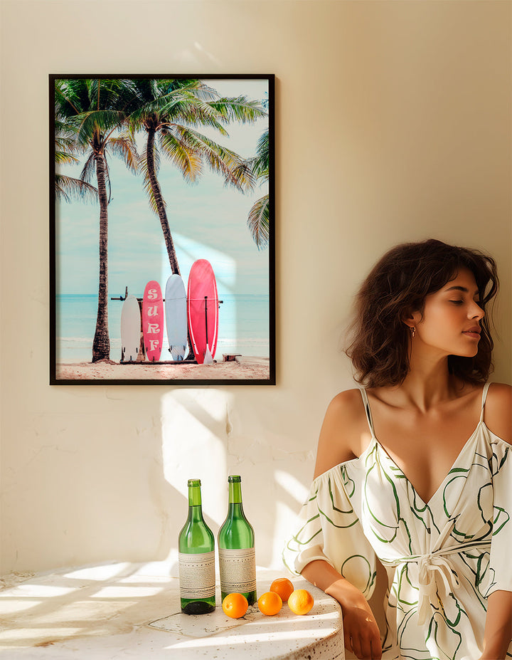 Lisslune | Choose your surfboard in pink