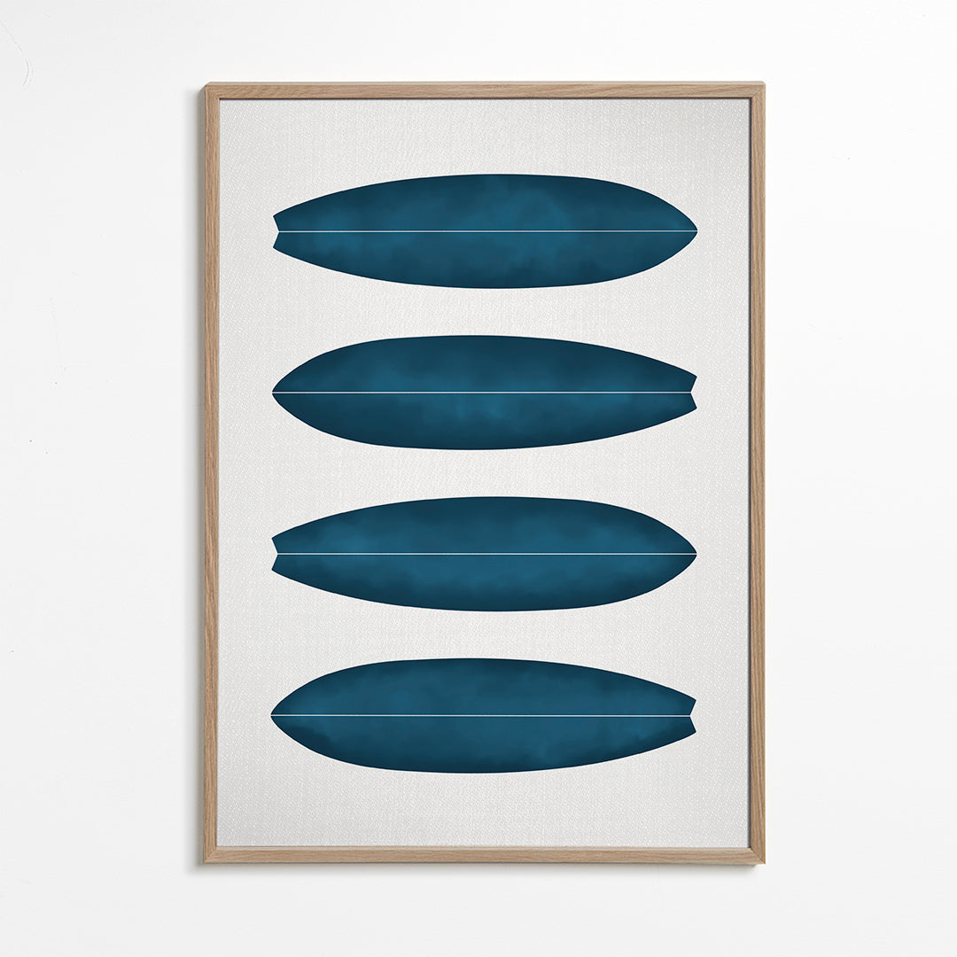 Lisslune | Surfboard in Navy Blue