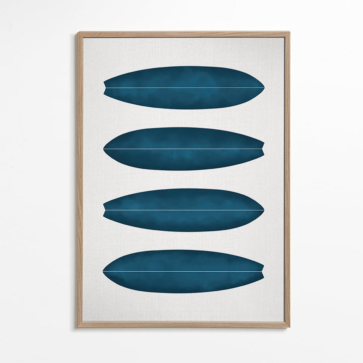 Lisslune | Surfboard in Navy Blue