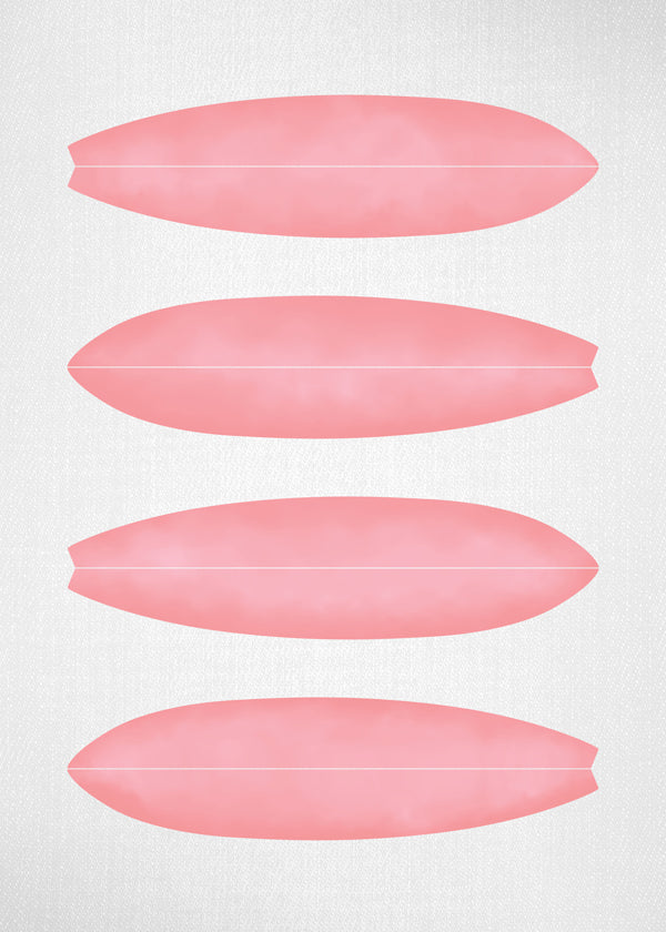 Lisslune | Surfboard in pink