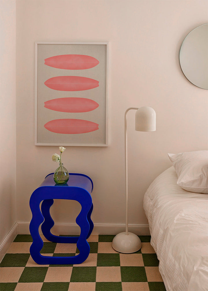 Lisslune | Surfboard in pink